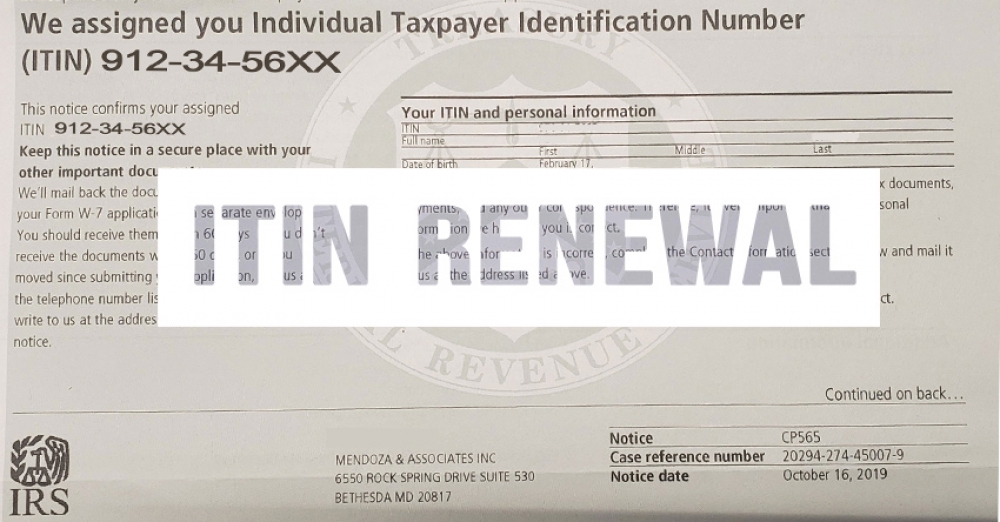 Do You Know When Your ITIN Expired?